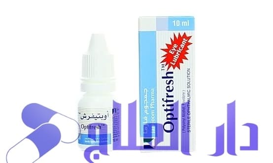 قطرة اوبتيفرش optifresh مرطب للعين